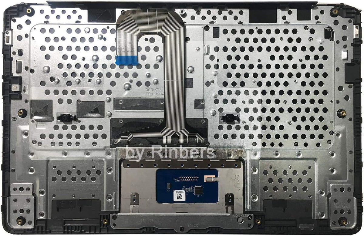 Black Palmrest Upper Case with Keyboard and Touchpad Assembly R41814