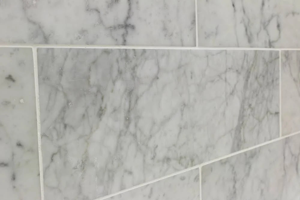 Carrara 6x18 Honed Marble Tile L51064