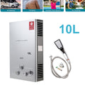 10L 20KW LPG Propane Instant Gas Water Heater with Shower Head Kit C50736
