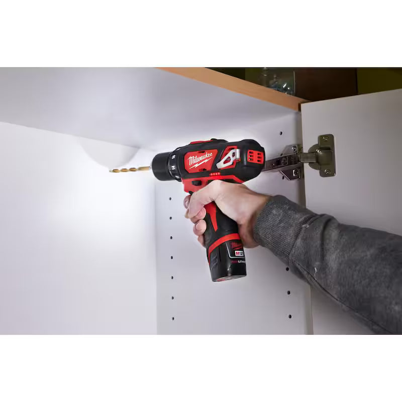 12V Lithium-Ion Cordless 5-Tool Combo Kit with Batteries, Charger and Tool Bag Y903504