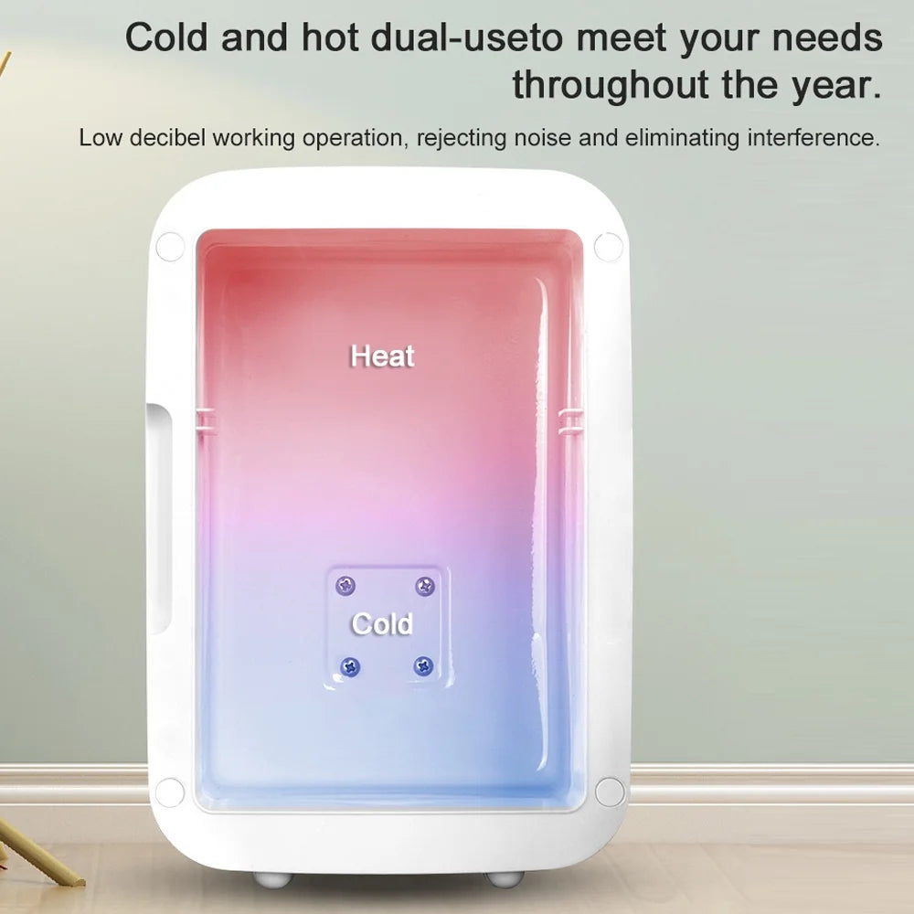 Portable Car Fridge Cooler Warmer 4L with LED Light X3602