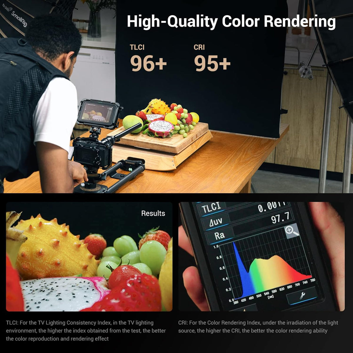 Bi-Color LED Video Light 220W 2700K-6500K with Bowens Mount K3320
