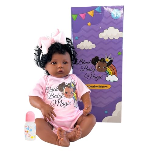 Black 17 Inch Soft Body Baby Doll with Accessories M564200