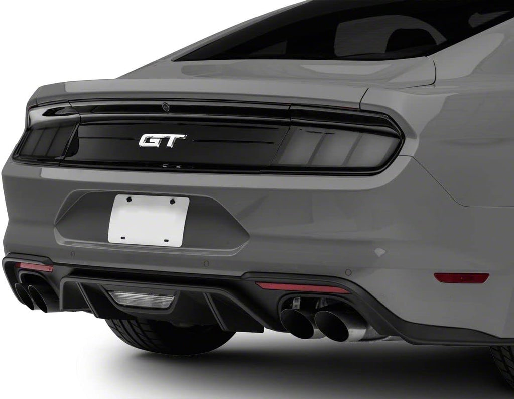 Gloss Black LED Tail Lights with Smoked Lens Z65404