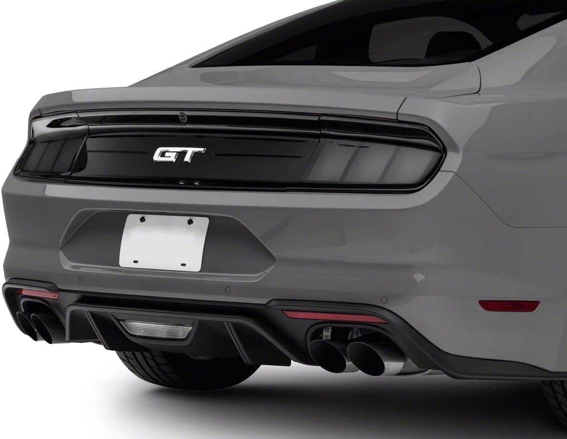 Gloss Black LED Tail Lights with Smoked Lens Z65404