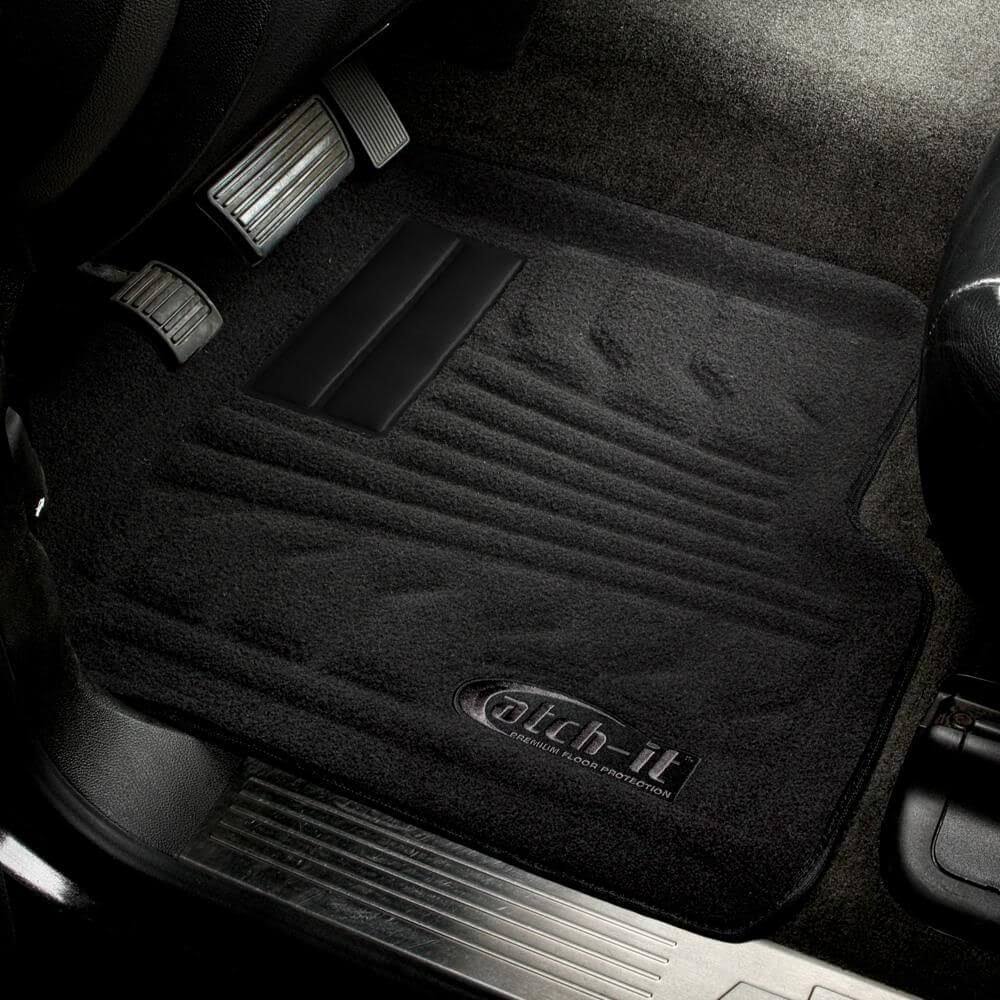 Black Carpet Floor Mat R712