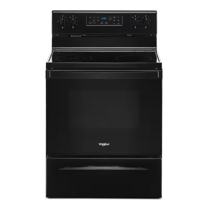 Black Electric Range with 5 Elements Q58643