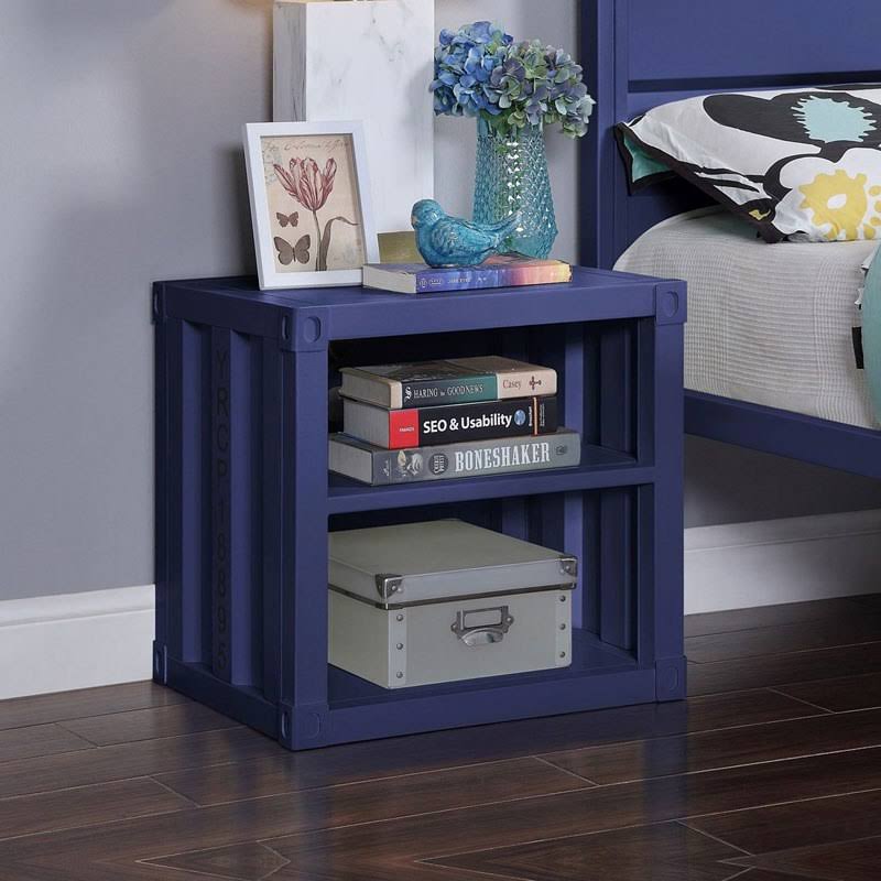 Blue Nightstand R3743