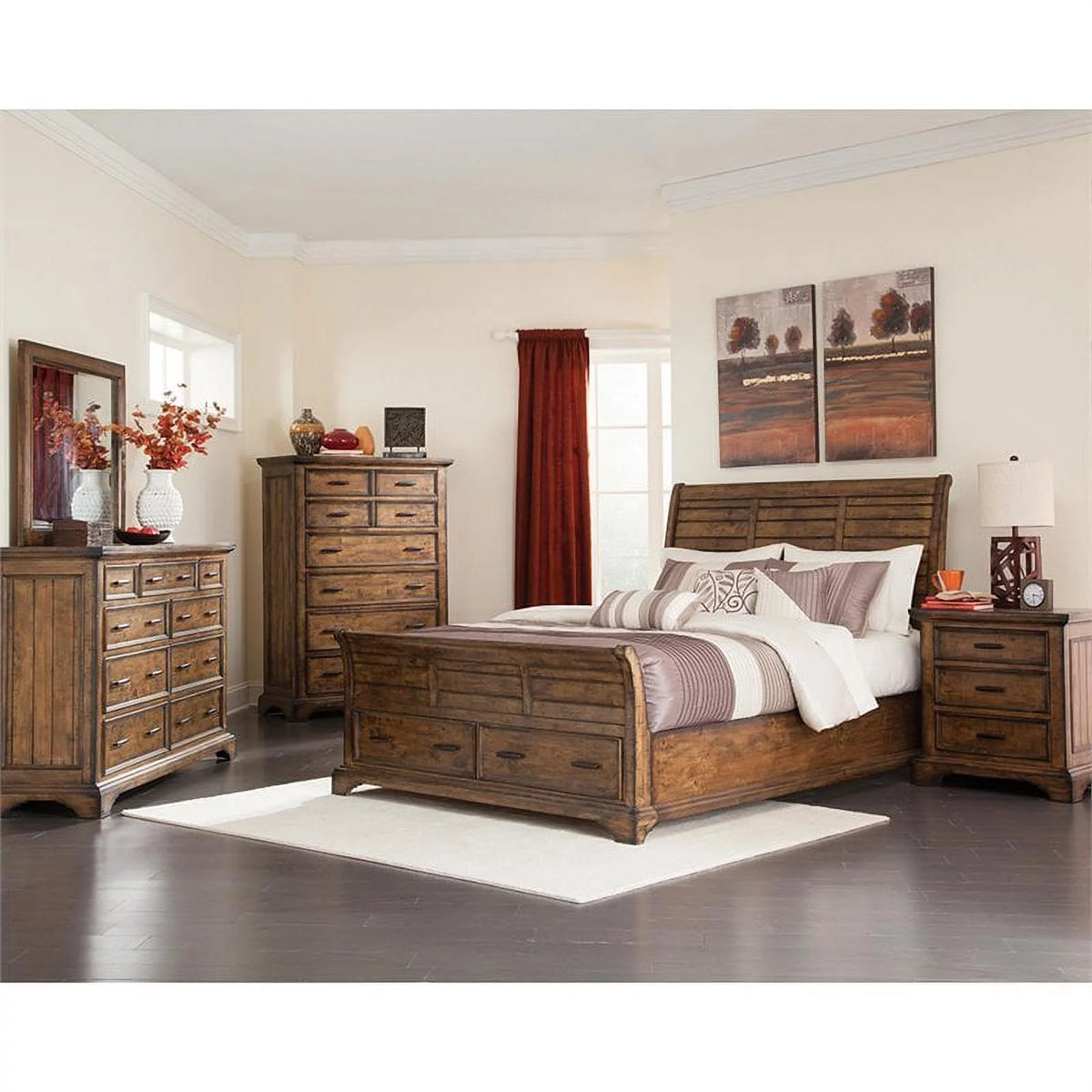 6 Drawer Wood Chest A456742