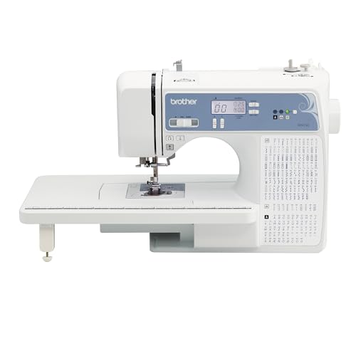Computerized Sewing and Quilting Machine with 165 Built-in Stitches, LCD Display, White Y97248