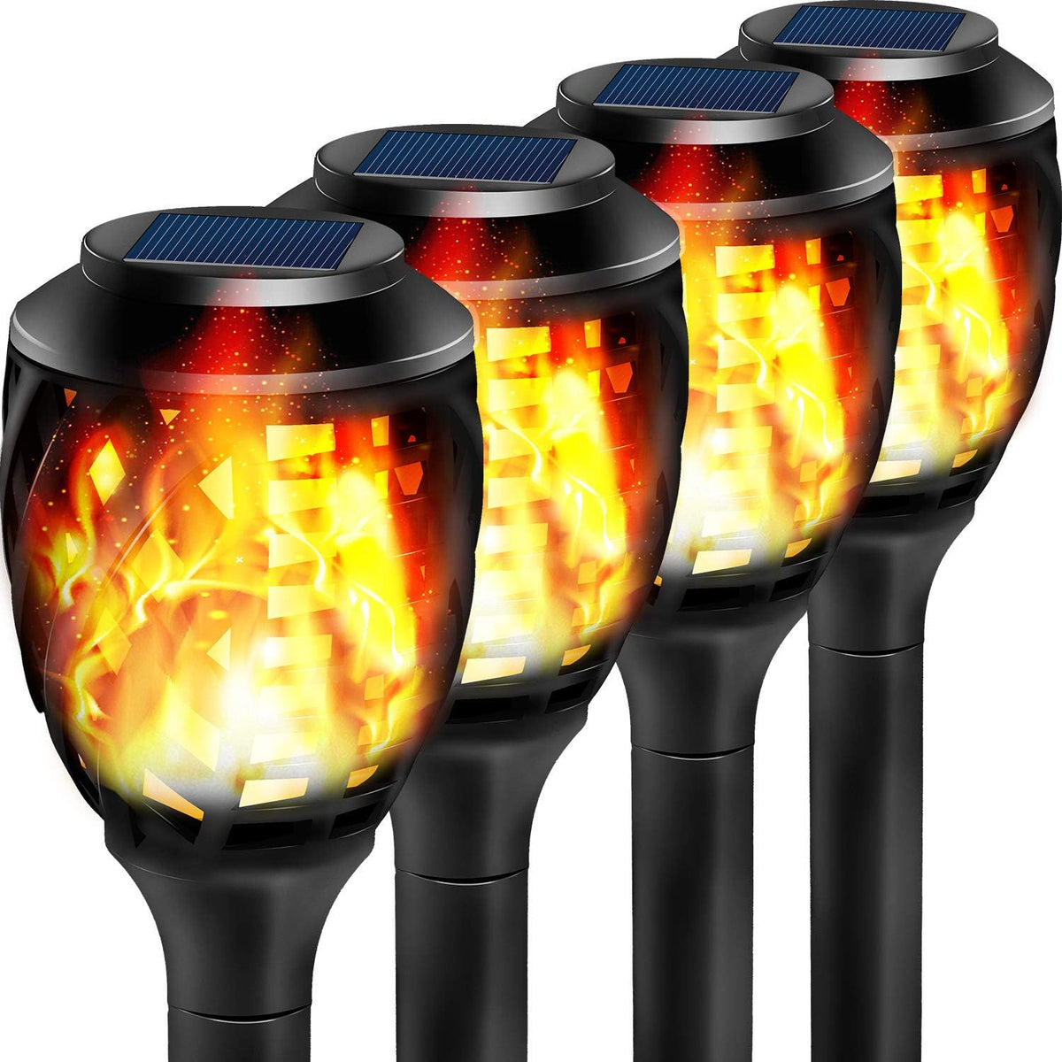 8 Pack Solar Torch Lights B2819