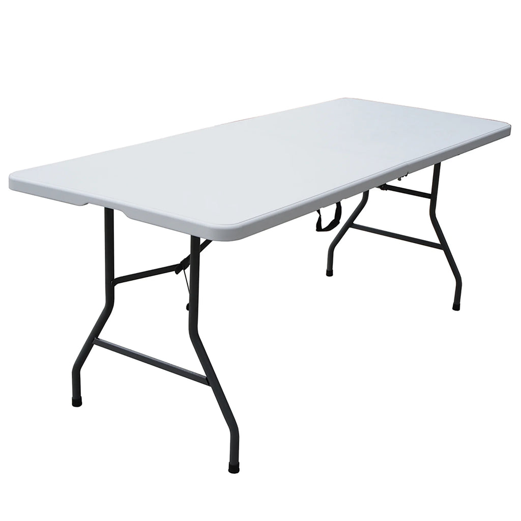 6' Folding Banquet Table & Folding Chairs (4 Pack) U189736