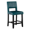 Black/Agean Blue Counter Stool W425