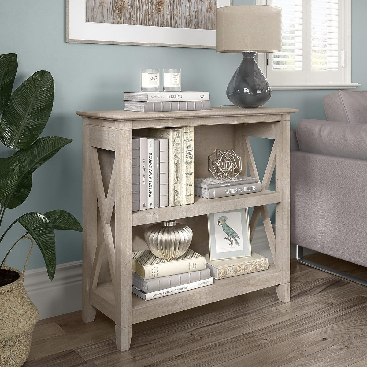Small 2 Shelf Bookcase N5811