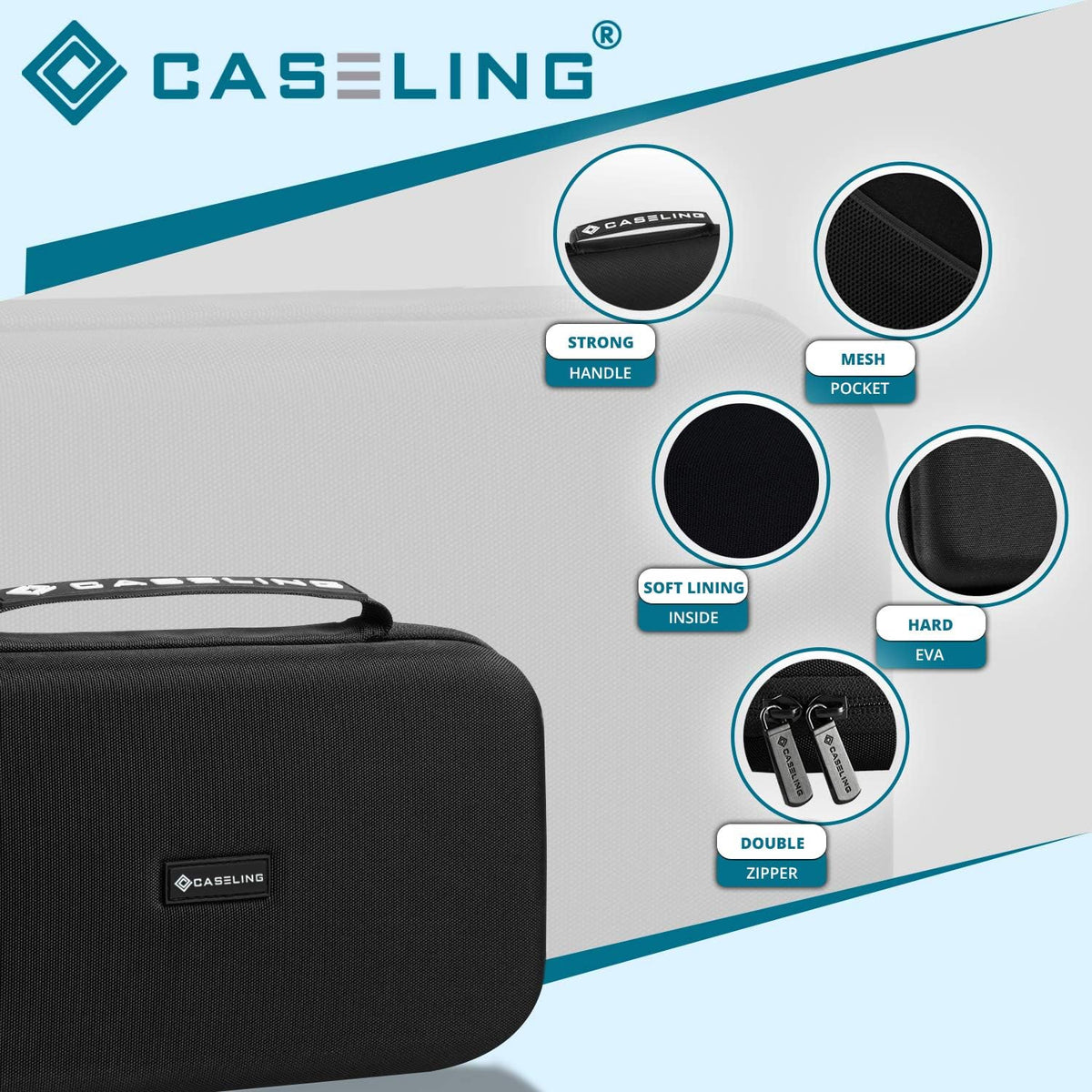 Hard Case with Mesh Pocket X151808