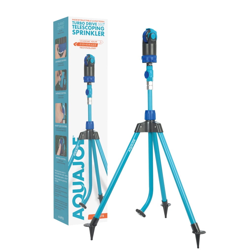 Telescoping Tripod Lawn & Garden Sprinkler, 6 Spray Patterns P571967