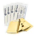 4 Pack Mylar Thermal Emergency Blankets 84" L x 52" W V32295
