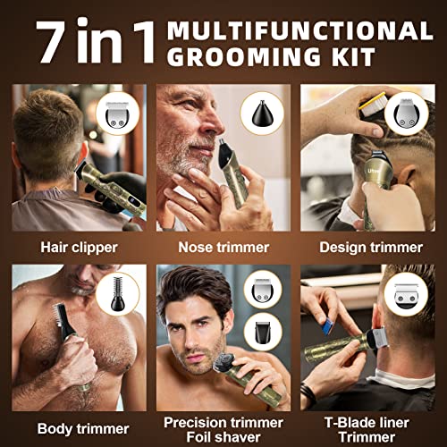 Cordless Beard Trimmer and Hair Clipper Grooming Kit O9102