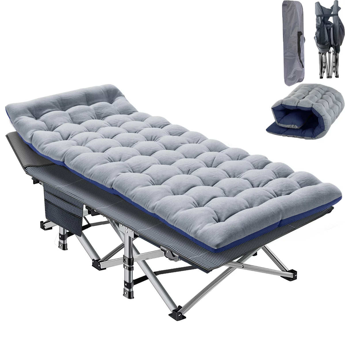 Folding Bed with Mattress and Carrying Bag U9020