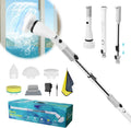 Cordless Electric Spin Scrubber with 4 Replaceable Brush Heads A78365