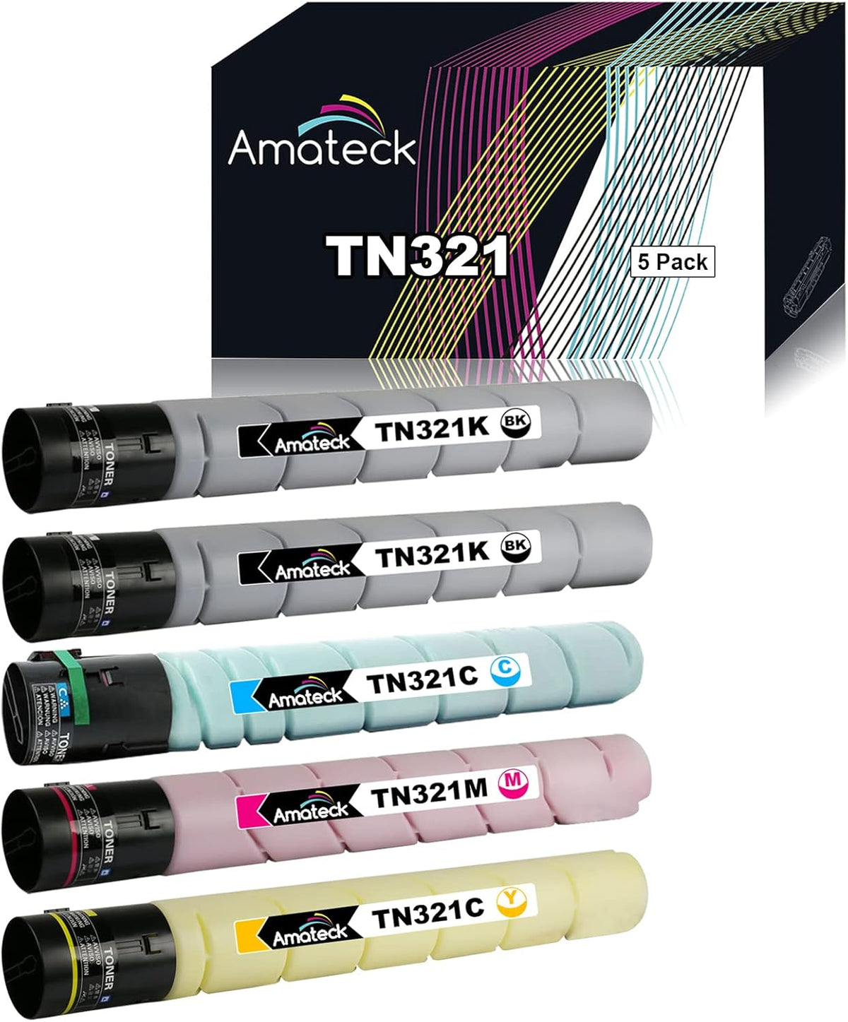 Compatible Toner Cartridge Replacement 5 Pack B226941