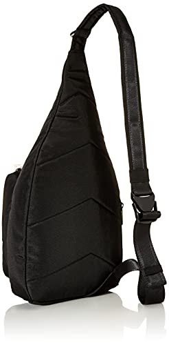 Black Recycled Sling Backpack J480