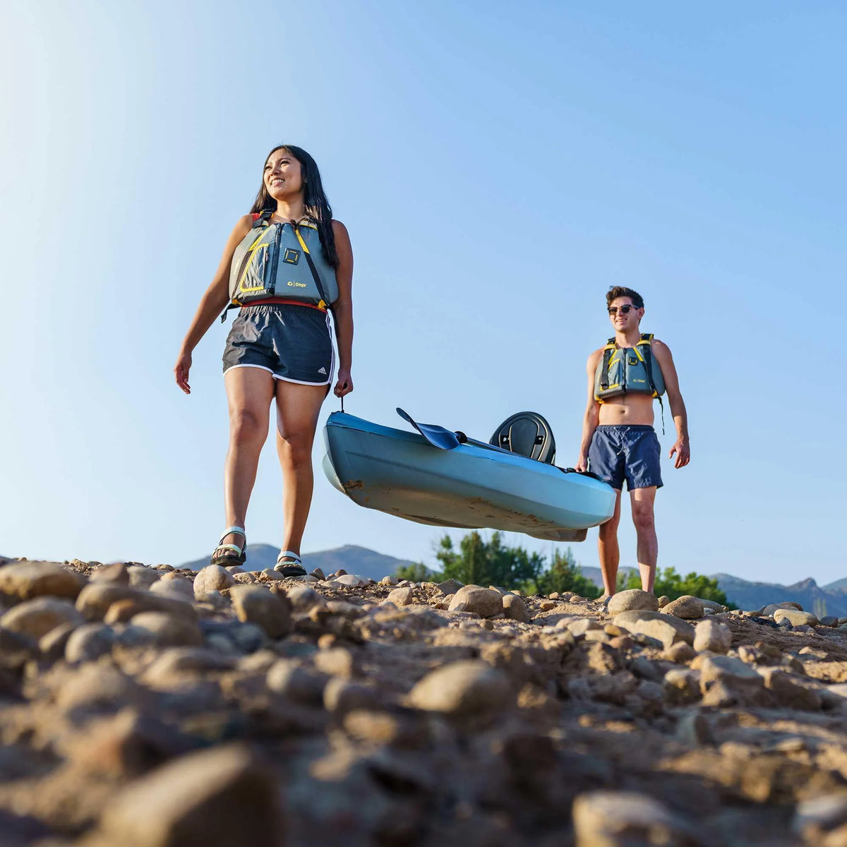 Sit-On-Top Kayak with Paddle K921260