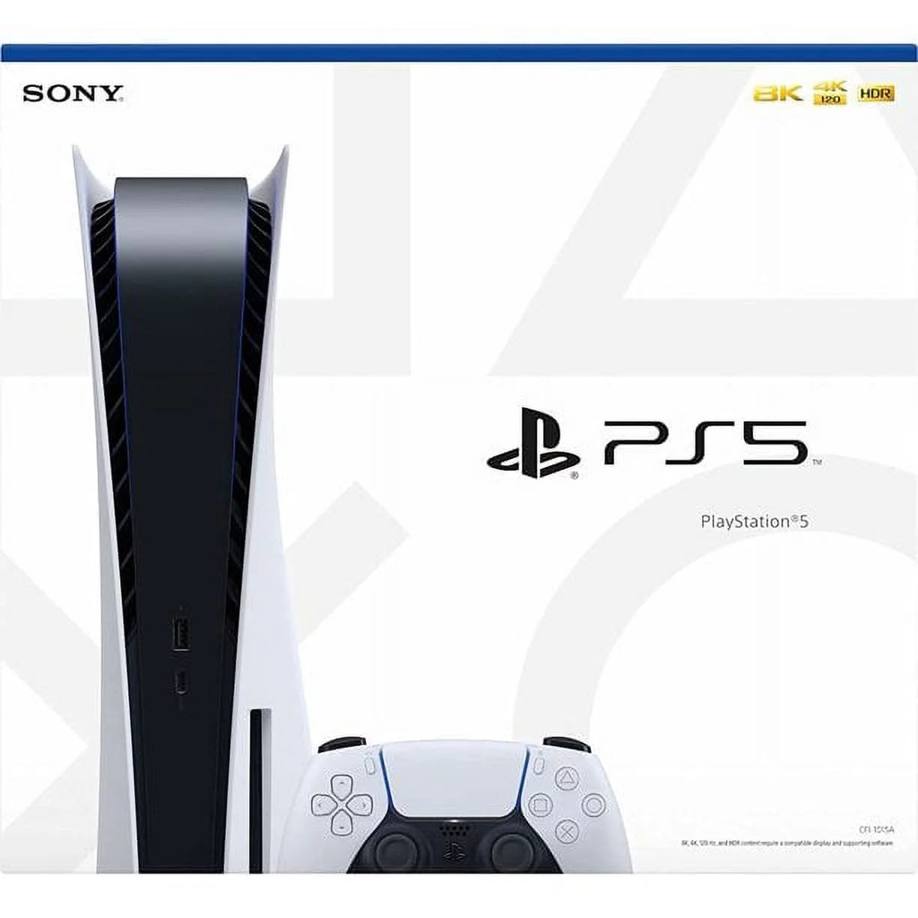 PS5 Disc Version Console with Wireless Controller 825GB SSD W271