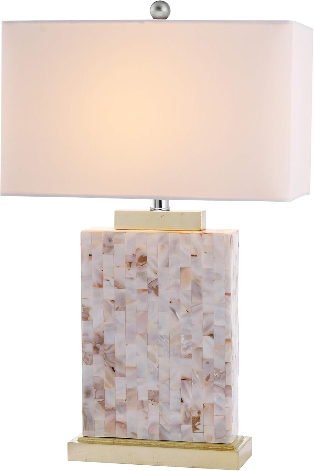 Ivory Shell Table Lamp (Set of 2) N44076