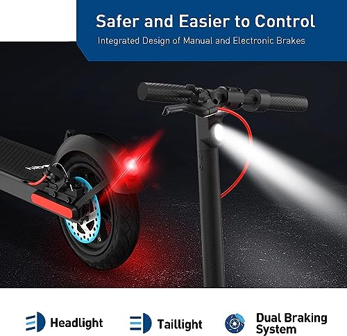 Electric Scooter with Double Braking System O145