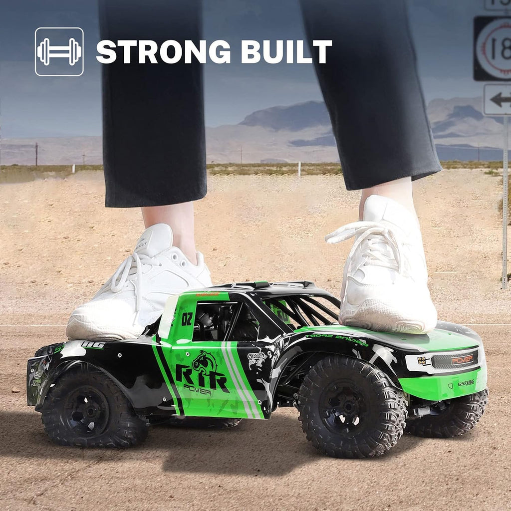 2.4 GHz Waterproof 4WD RC Monster Truck with 2 Rechargeable Batteries G9568