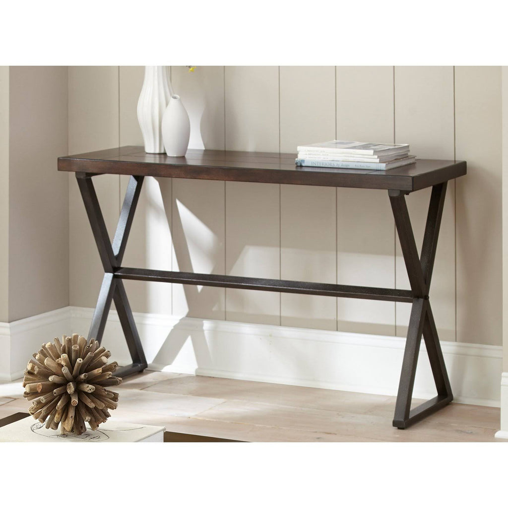 Dark Cherry Console Table Y571506
