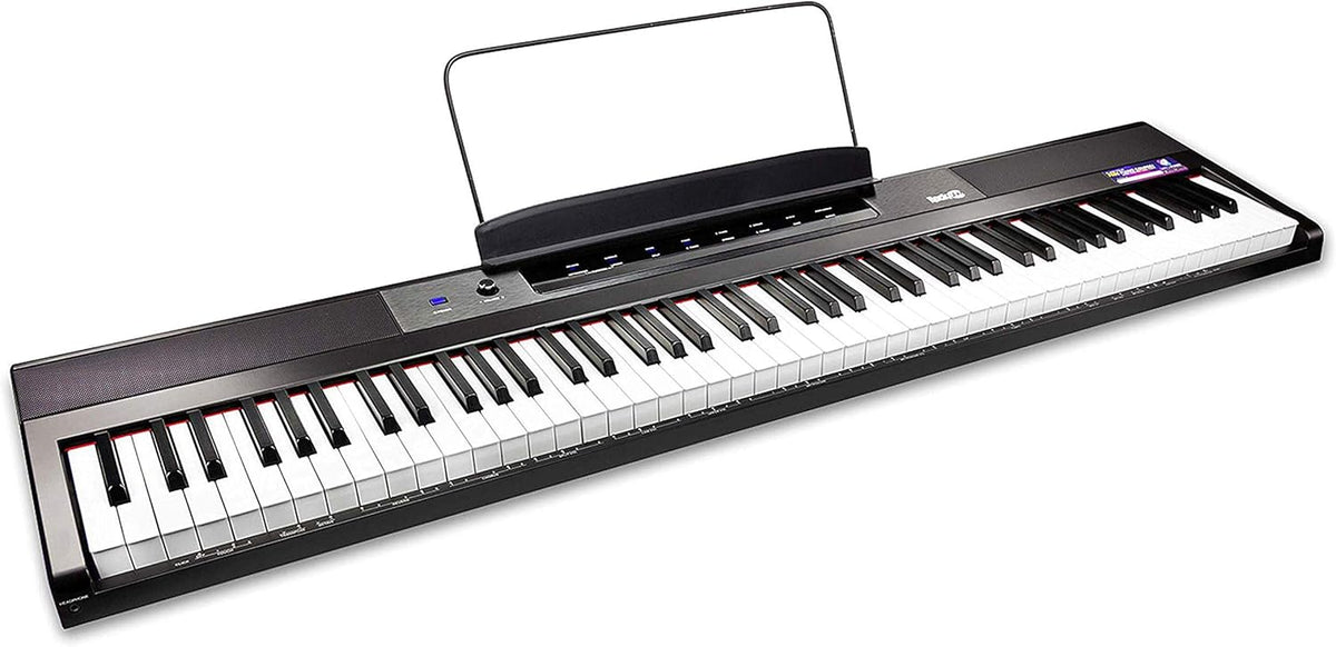 88-Key Semi-Weighted Digital Piano, Black Z559558