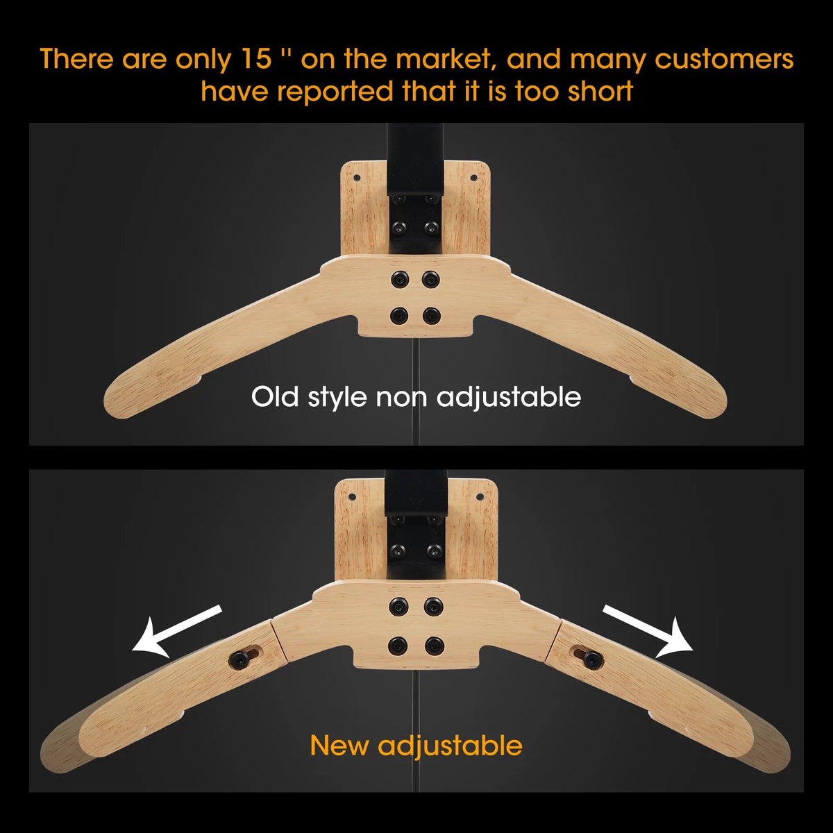 Wooden Wall Mount Helmet Rack with Hooks Q377