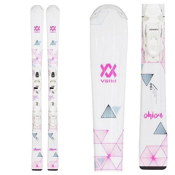 Volkl Chica VMotion + 4.5 VMotion Jr. Lady Q315