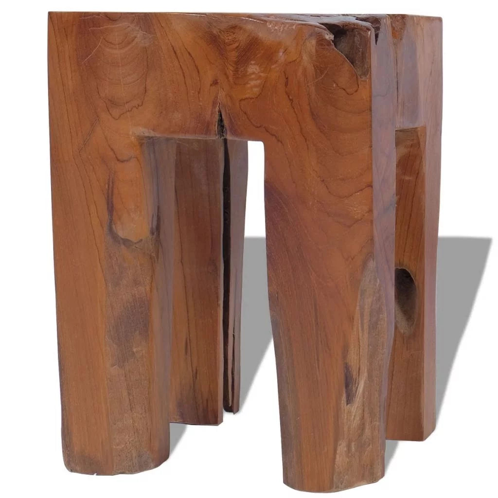 Solid Teak Wood Stool L5600
