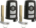 Keyless Entry Remote Control Car Key Fob Replacement (Pack of 2) C195