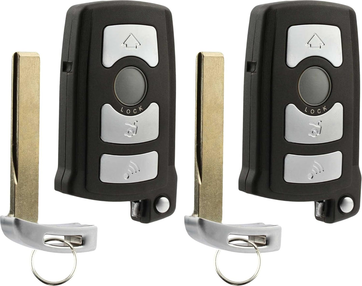 Keyless Entry Remote Control Car Key Fob Replacement (Pack of 2) C195