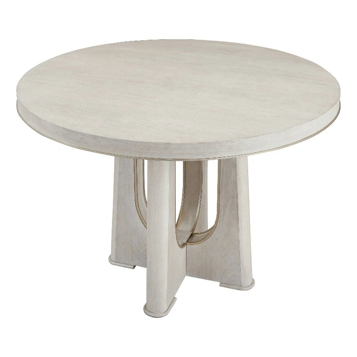 Washed Blond Oak Wood Dining Table R84742