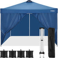 10x10 FT Outdoor Portable Canopy Tent with Sidewalls A9649