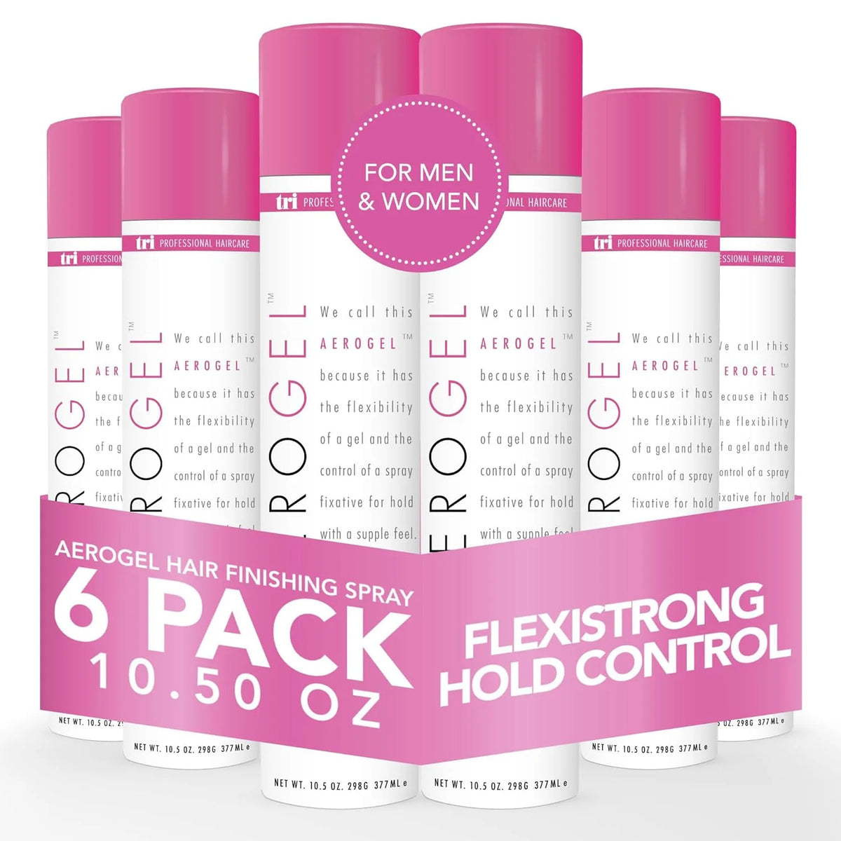 Non-Toxic Hairspray Pack of 6 (10.5 Oz) E2354