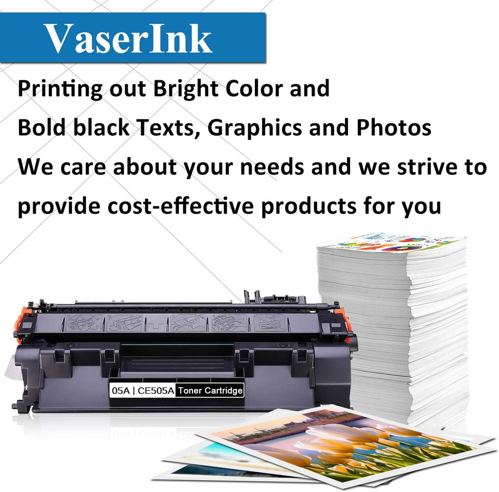 3-Pack Black CE505A Toner Cartridge Z2558