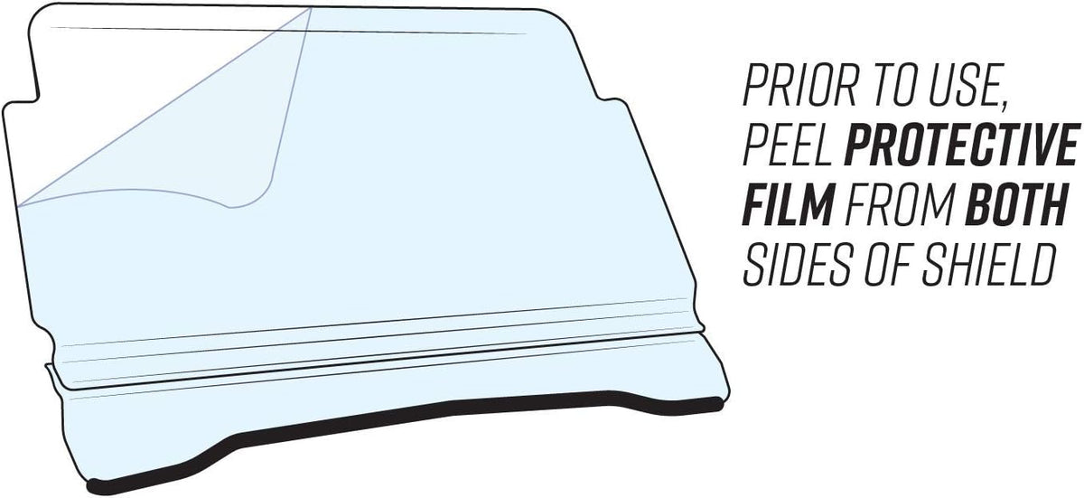 3-in-1 Flip Windshield for Can-Am Commander 800/1000 / Max X3353