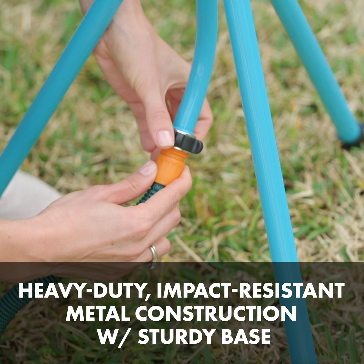Telescoping Tripod Lawn & Garden Sprinkler, 6 Spray Patterns P571967