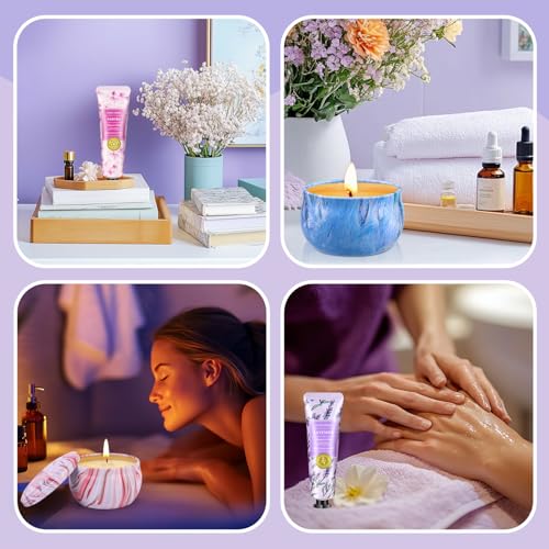 Candles & Hand Cream Lotion Gift Set H987044