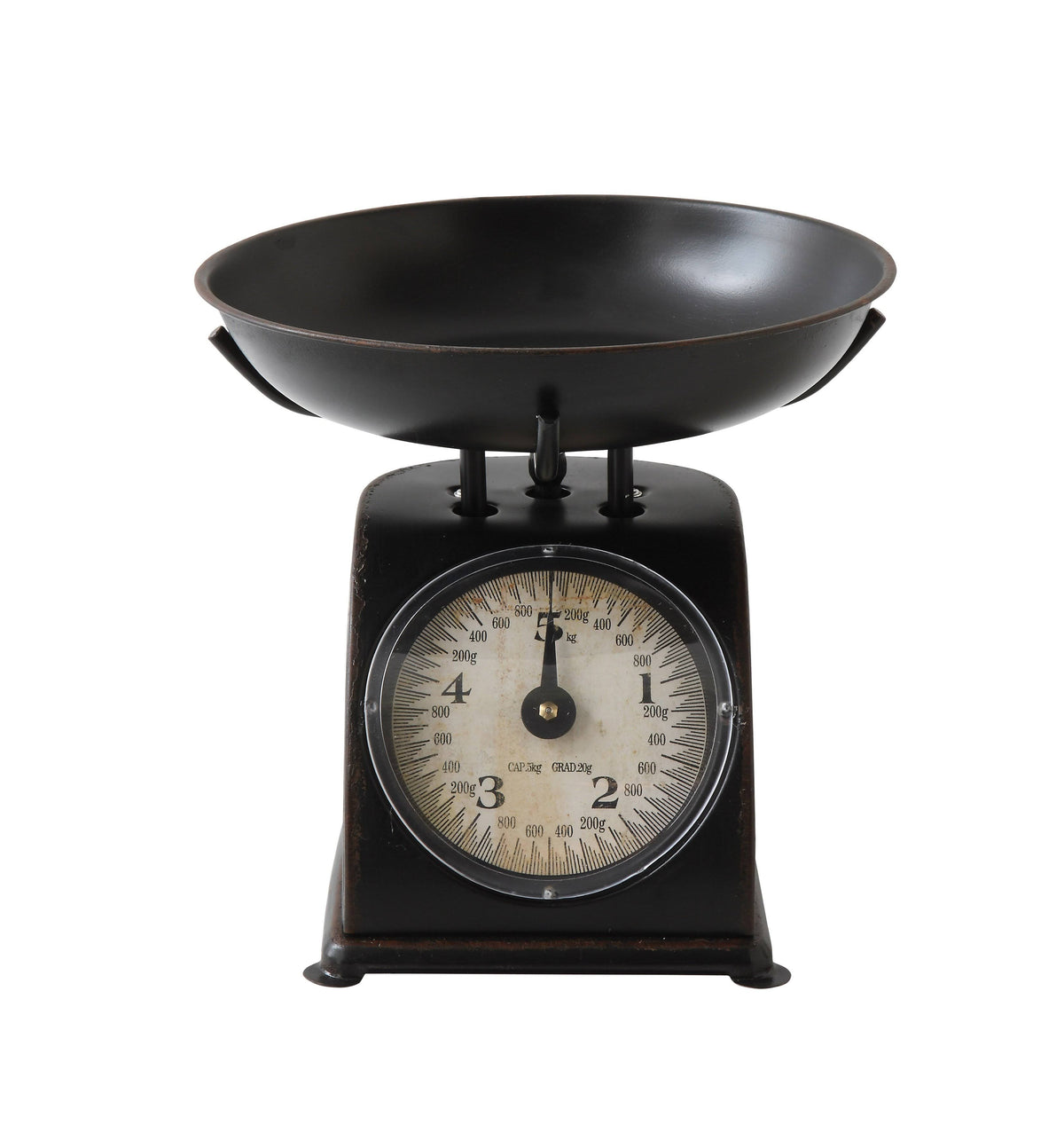 Antique Black Metal Scale K520495