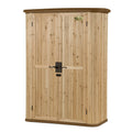 Wood/Resin Vertical Shed N88823
