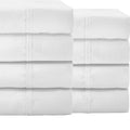 8 Pack Split Cal King Microfiber Sheet Set T279
