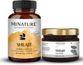 Shilajit Extract Capsules 180 Cap & Resin 15g Non GMO M6176