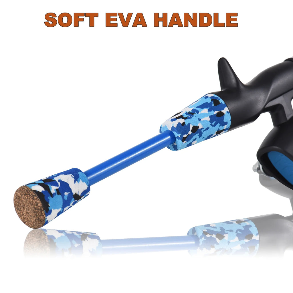 Kids Fishing Rod and Reel Combo 1.2m/1.5m Telescopic Casting Rod with Spincast Reel and Carry Bag Q8240